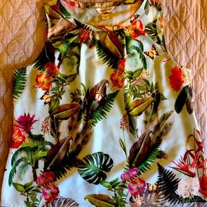 Like New Christopher & Banks Tropical tank large